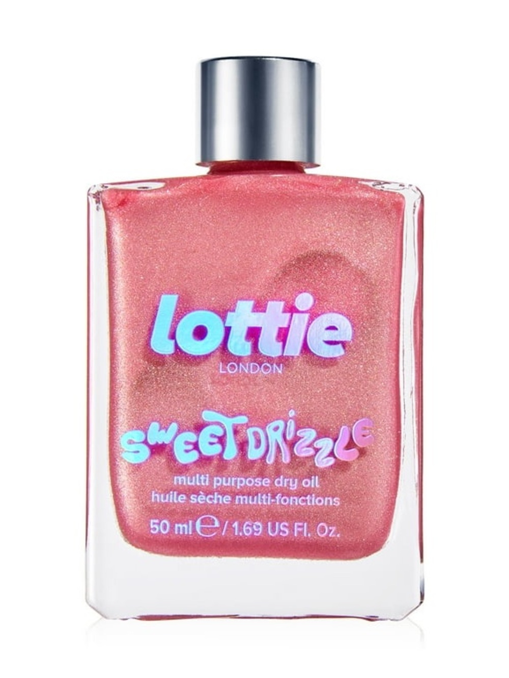 Lottie London Sweet Drizzle Multi-Purpose Dry Oil - Shimmery Pink - 1.69 oz
NWT